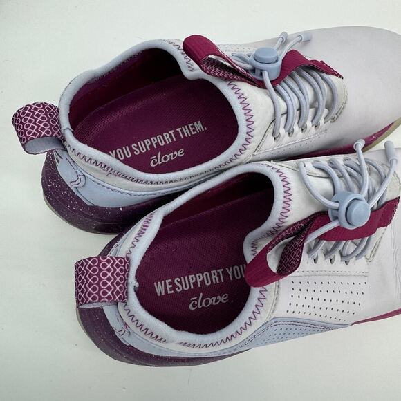 Clove Plum Amethyst Healthcare Nursing Shoes Sneakers 37 6 - Picture 3 of 7